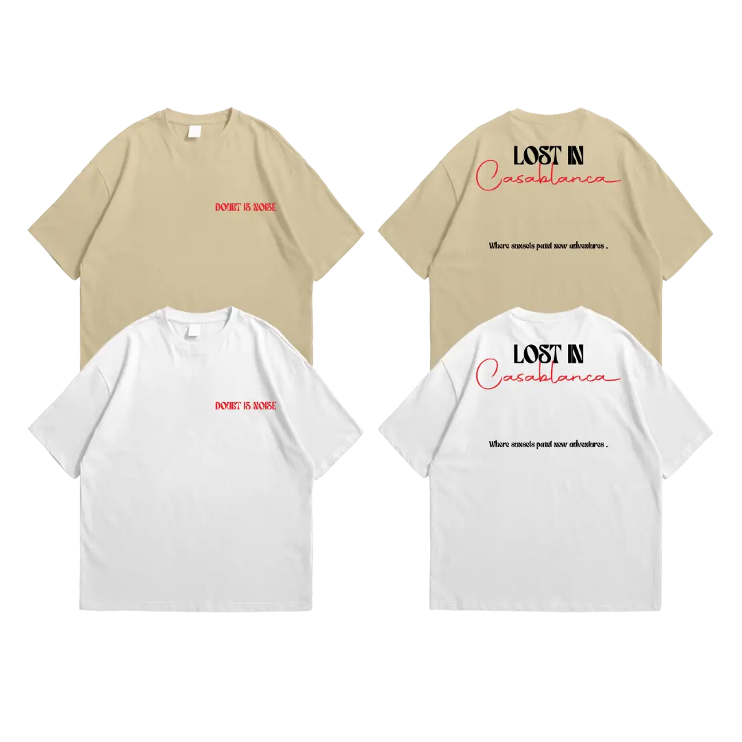 T-shirt Lost in Casablanca, visuel du produit